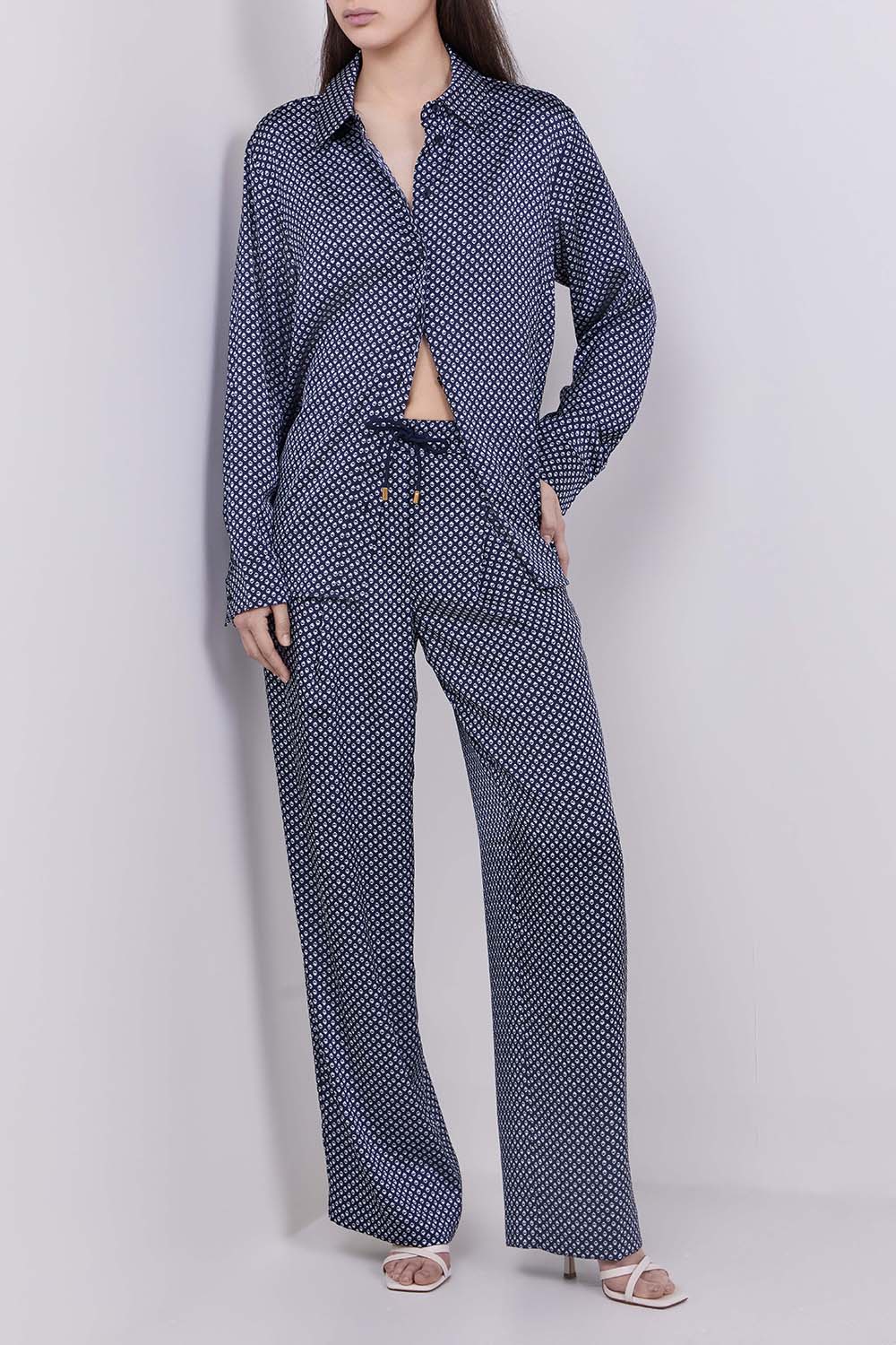 מכנסיים ארוכים סאטן